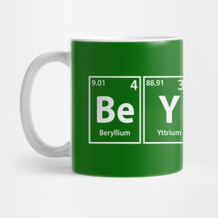 Beyond (Be-Y-O-Nd) Periodic Elements Spelling Mug